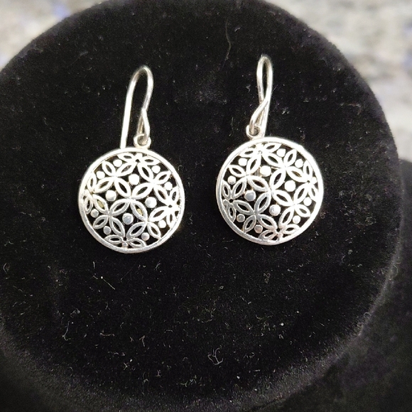 Brighton Silver Charm Bracelet with Earrings - Picture 7 of 7